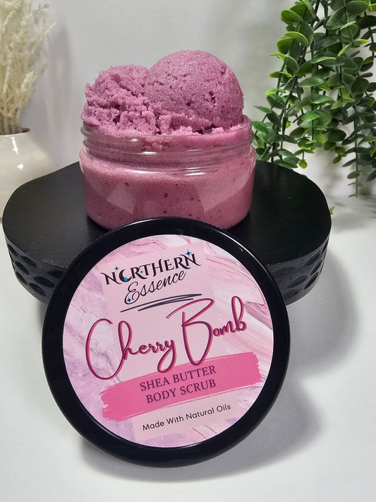 Cherry Bomb                             Shea Butter Sugar Scrub