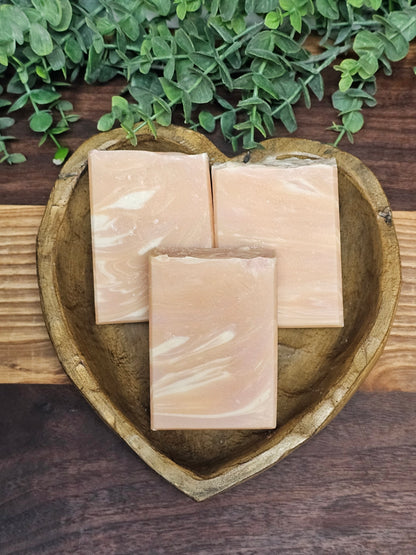 Peaches and Silk Artisan Soap