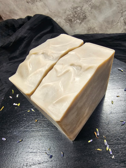 Beef Tallow and Goat Milk Soap.                  Lavender and cedarwood